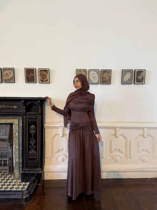 Yara Dress Chestnut