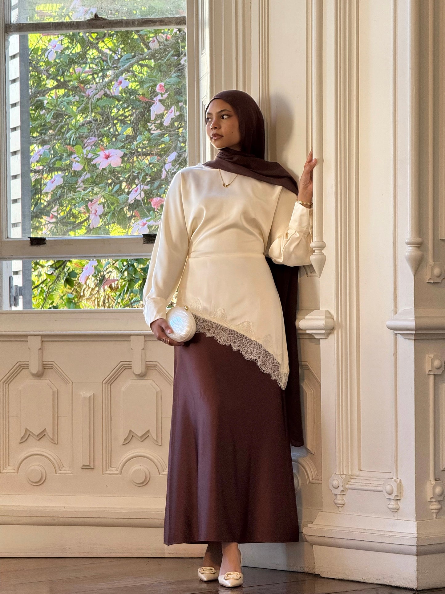 Ayla Lace Top Butter