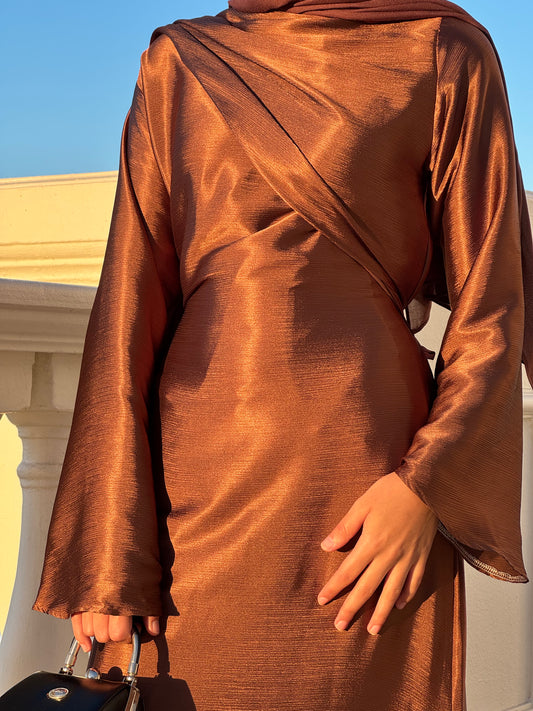 Sahara Dress Brown