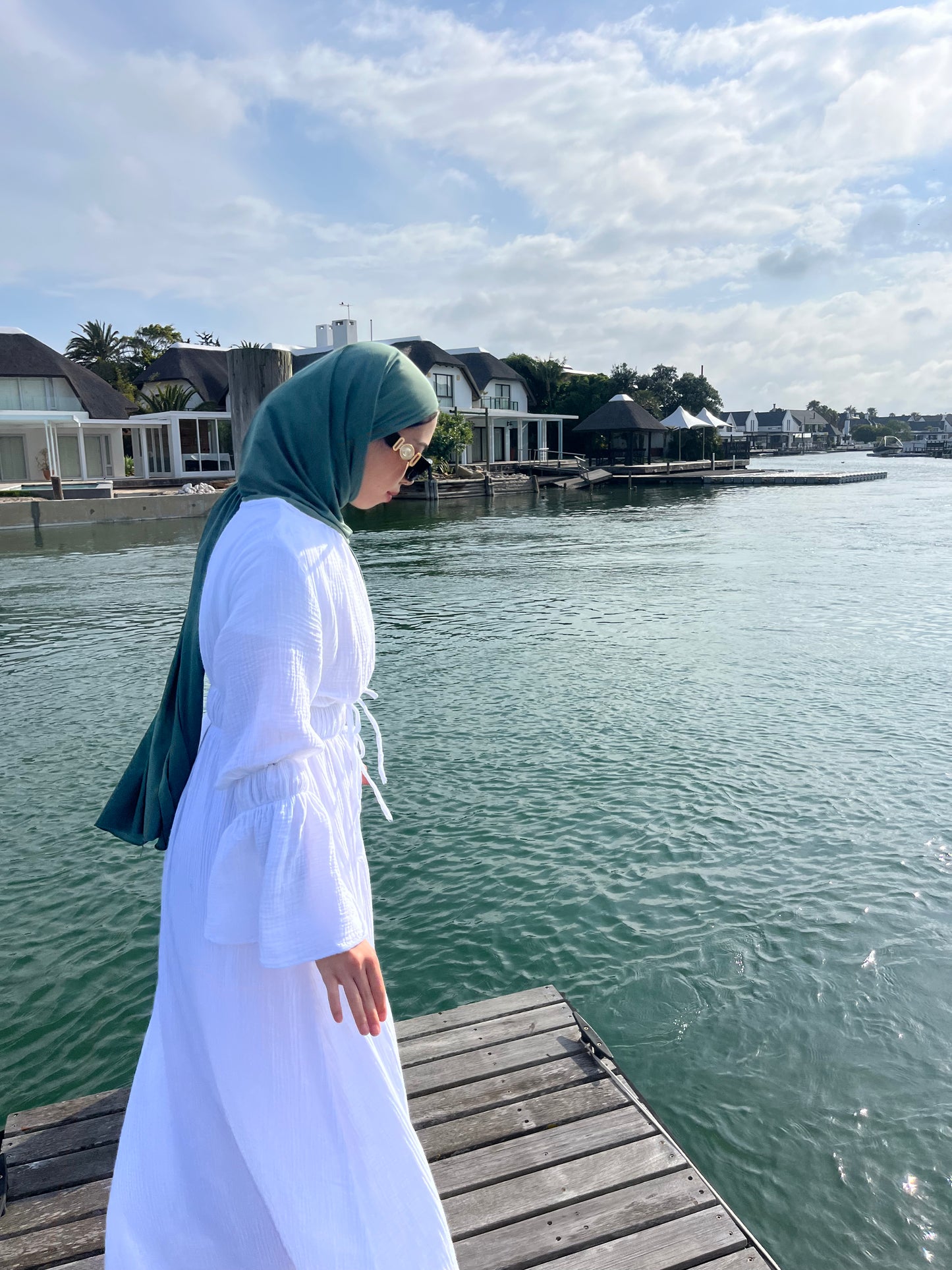 Effortless Dress White