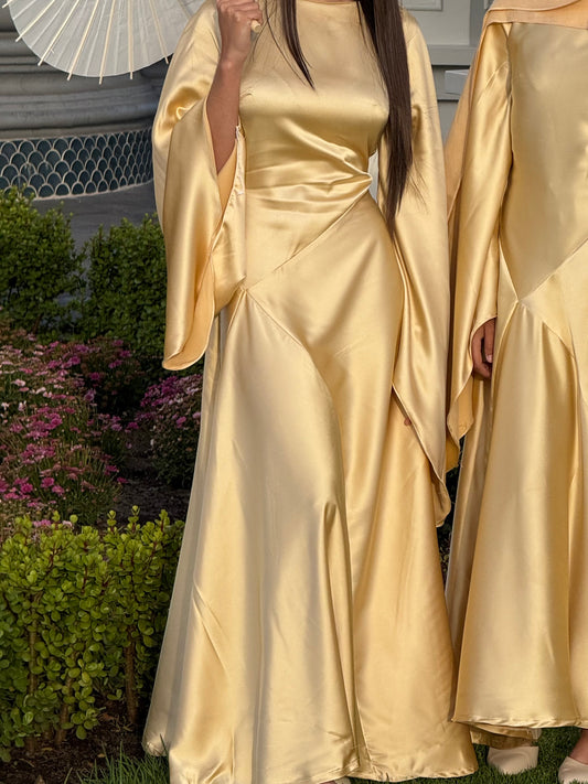 Azra Dress Butter Yellow