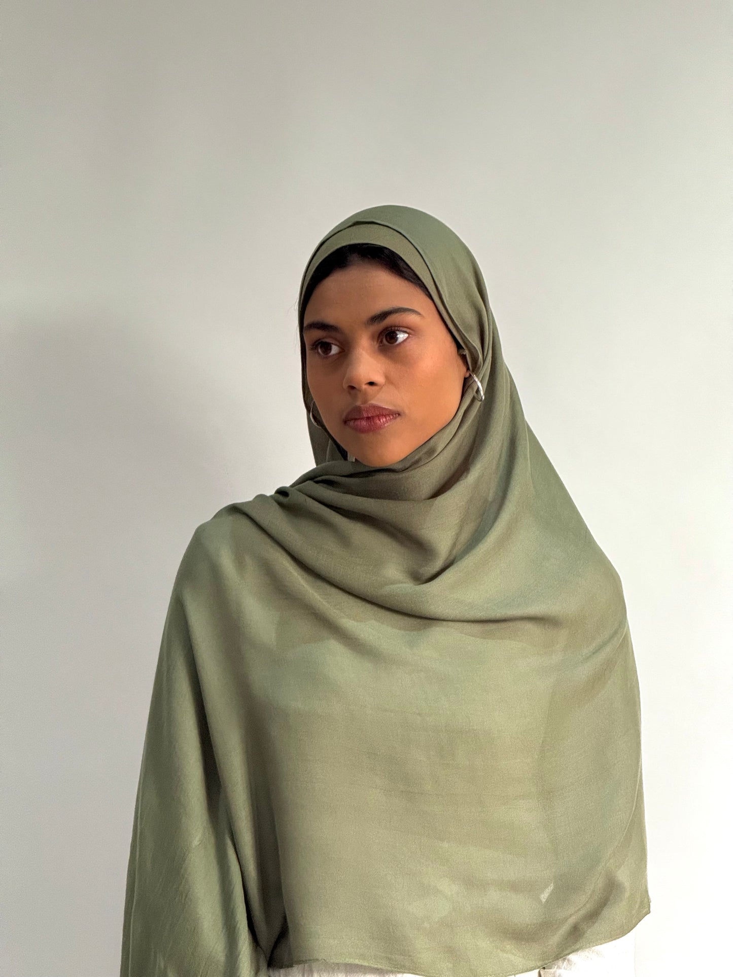 Premium Modal + Matching Undercap Olive