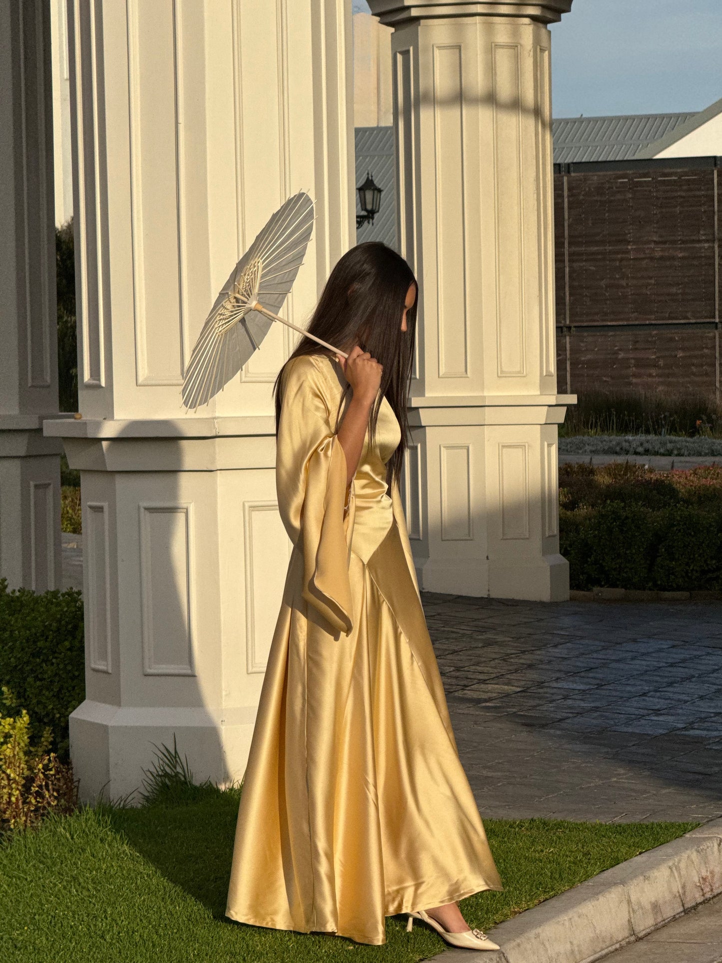 Azra Dress Butter Yellow