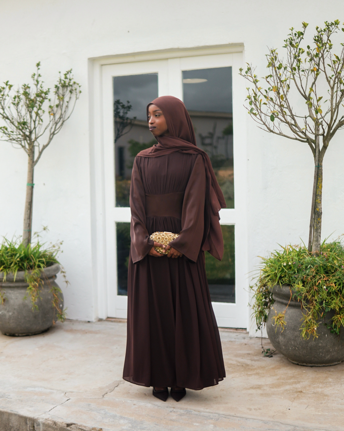 Aasia Dress Choc