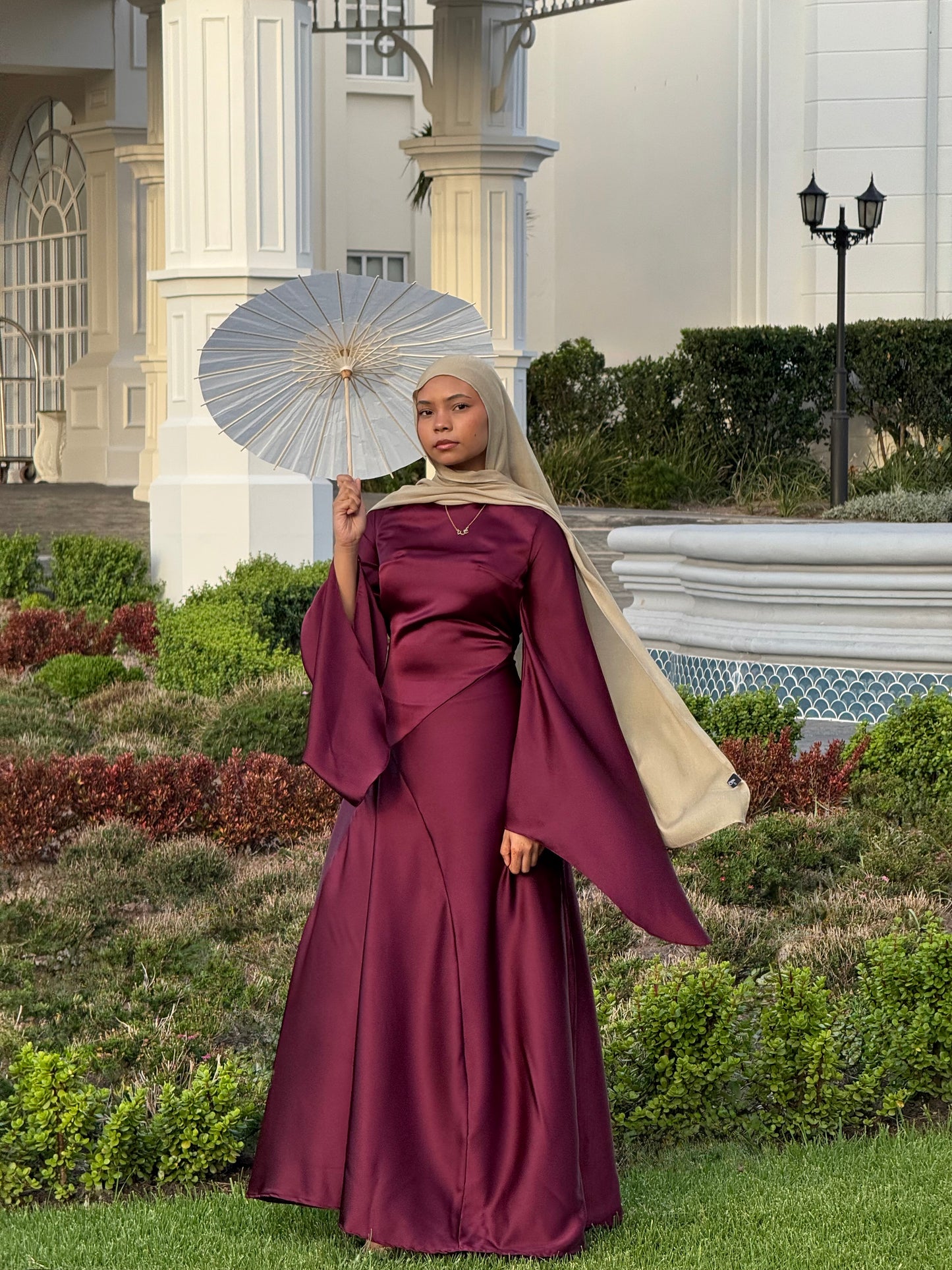 Azra Dress Plum