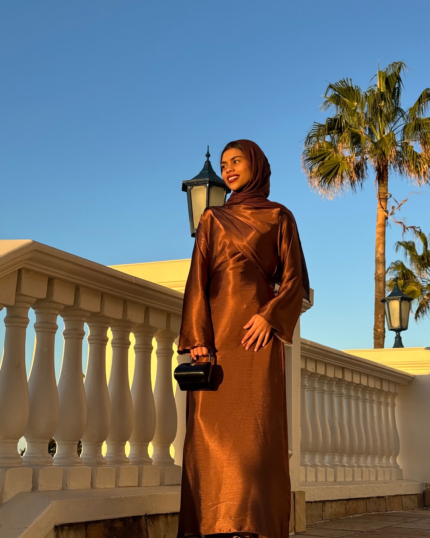 Sahara Dress Brown