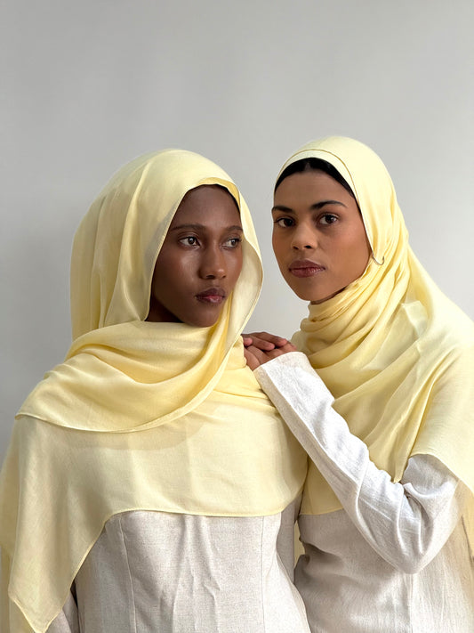 Premium Modal + Matching Undercap Butter Yellow