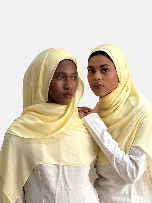 Premium Modal + Matching Undercap Butter Yellow