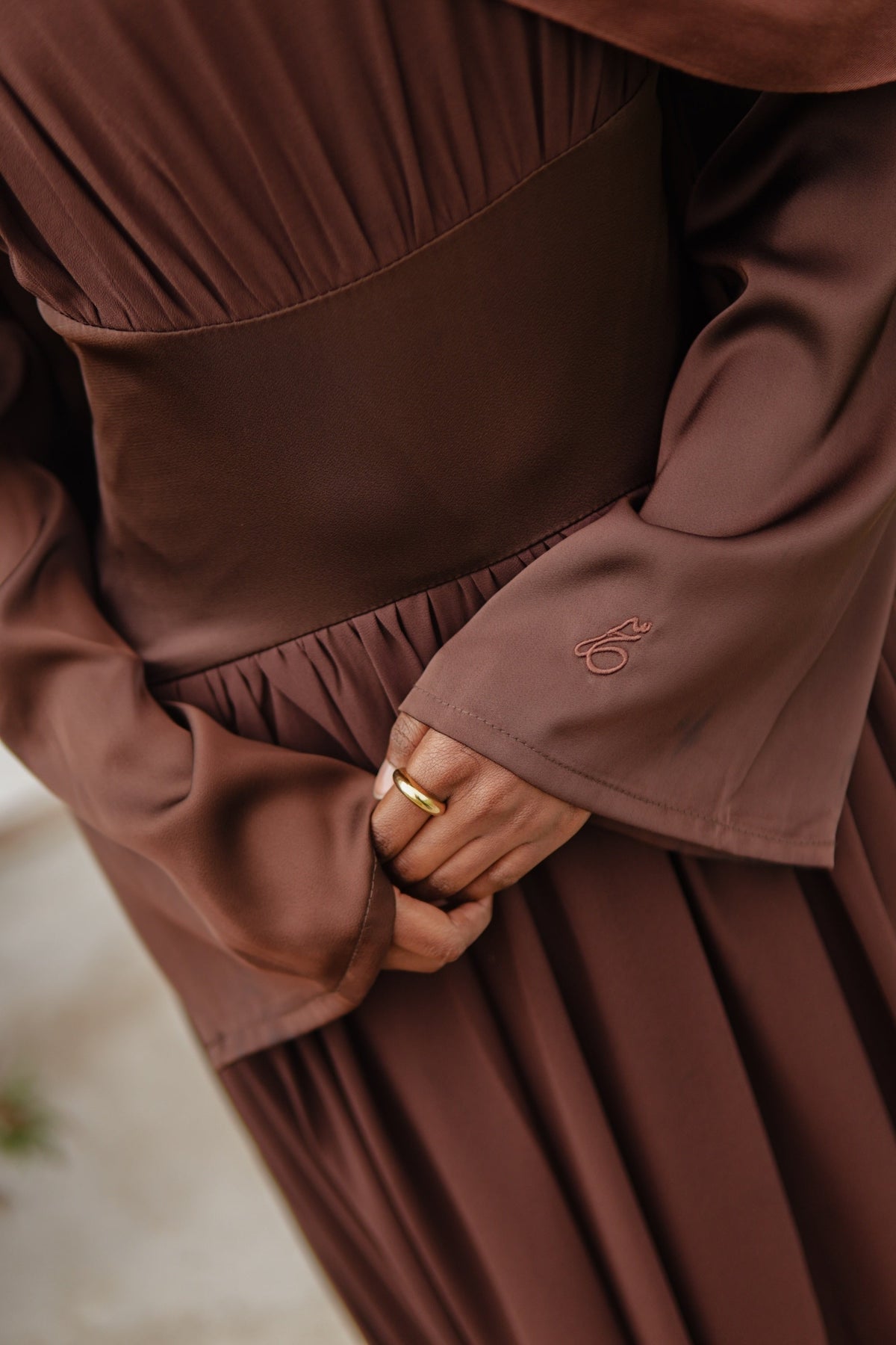 Aasia Dress Choc
