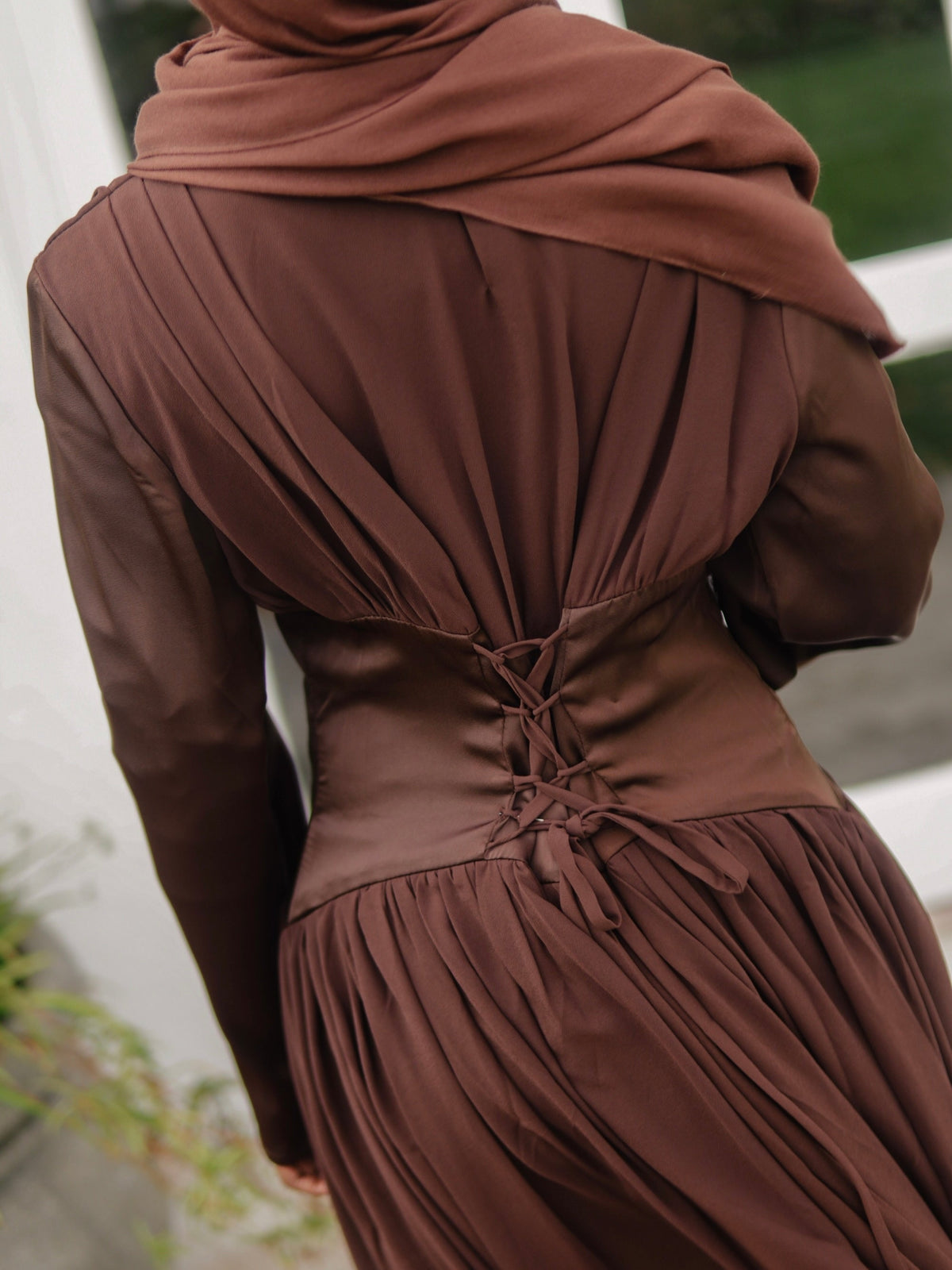 Aasia Dress Choc