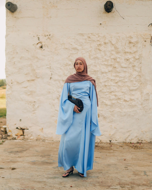 Azra Dress Bluebell