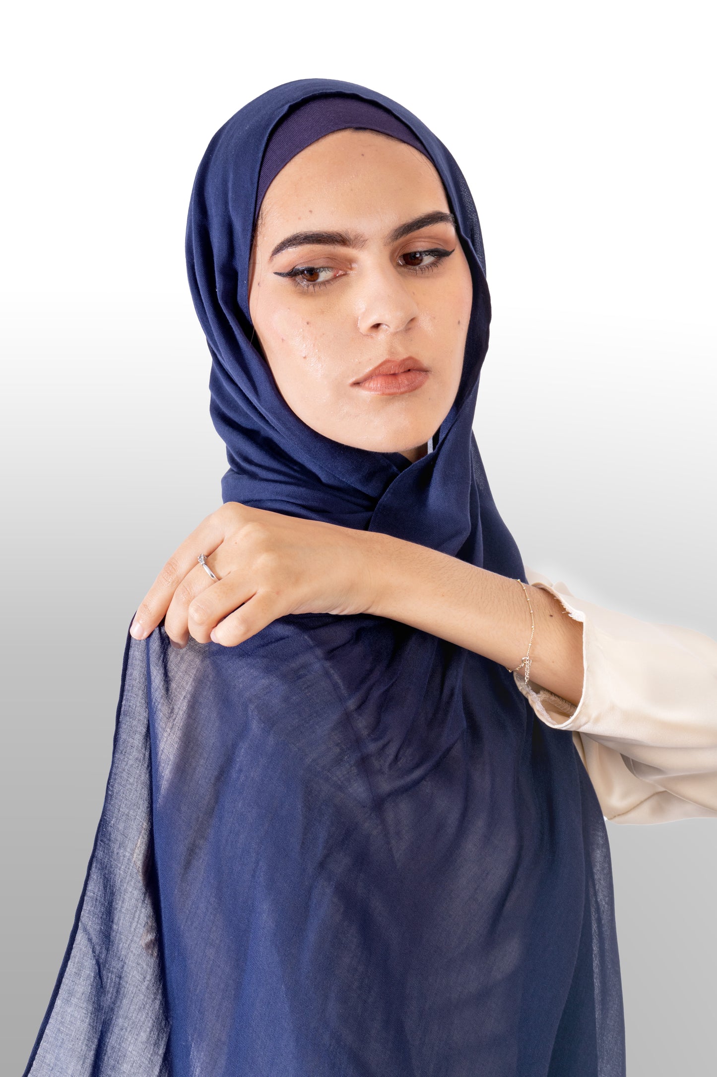 Premium Modal + Matching Undercap Navy